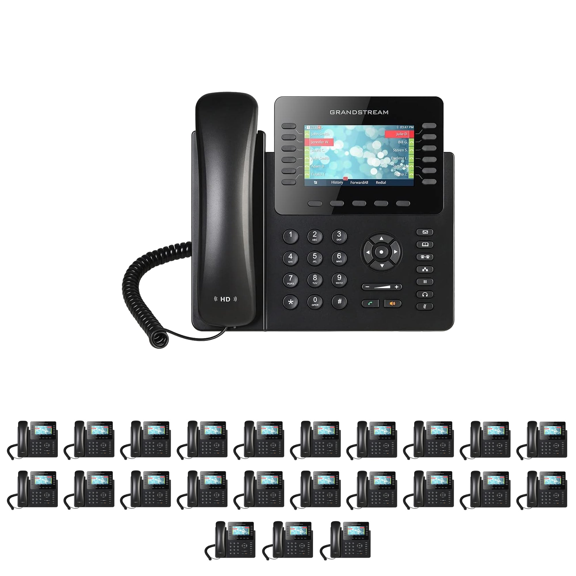 Business Phone System 'Mission Machines' G300C: Includes Grandstream GXP2170 Phones + 'Mission Machines' Cloud Server + Free 3-Months of 'Mission Machines' Cloud Phone Service