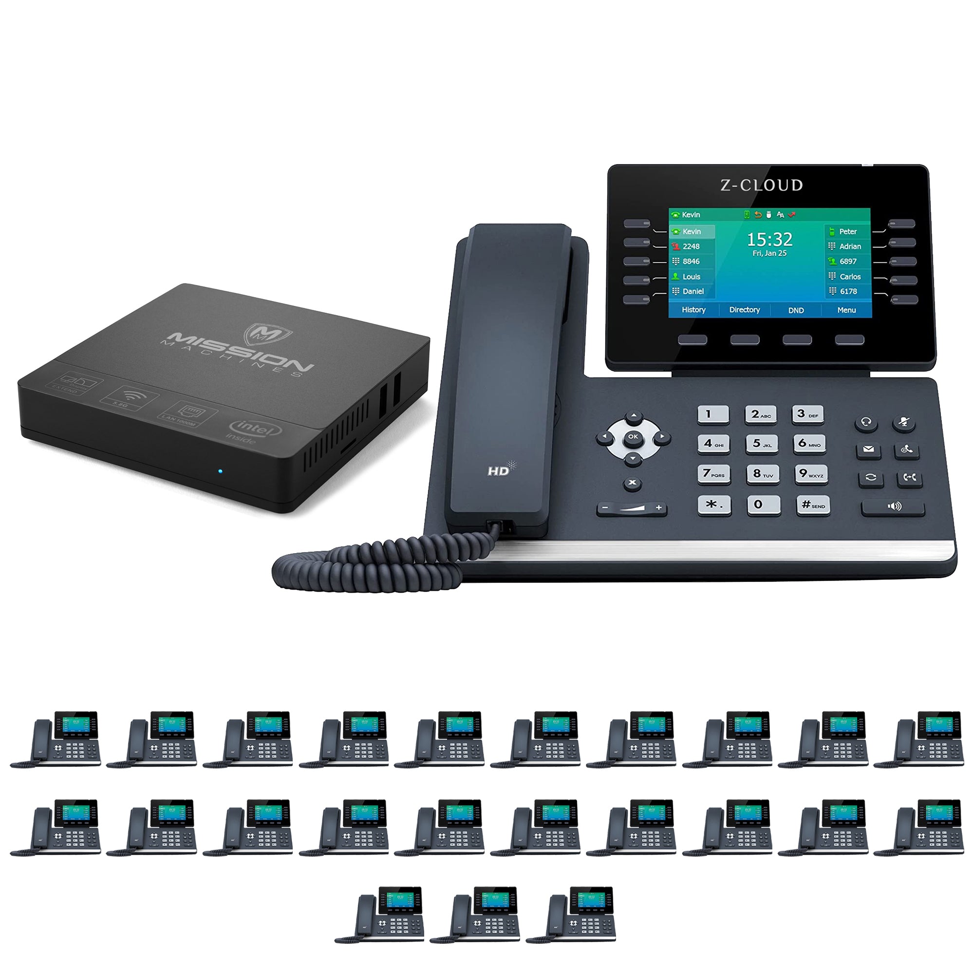 Mission Machines S-100 Business Phone System: Elite Pack