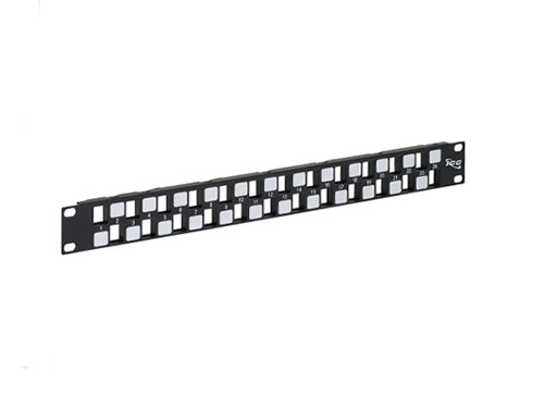24-Port Patch Panel EZ Blank 1 RMS
