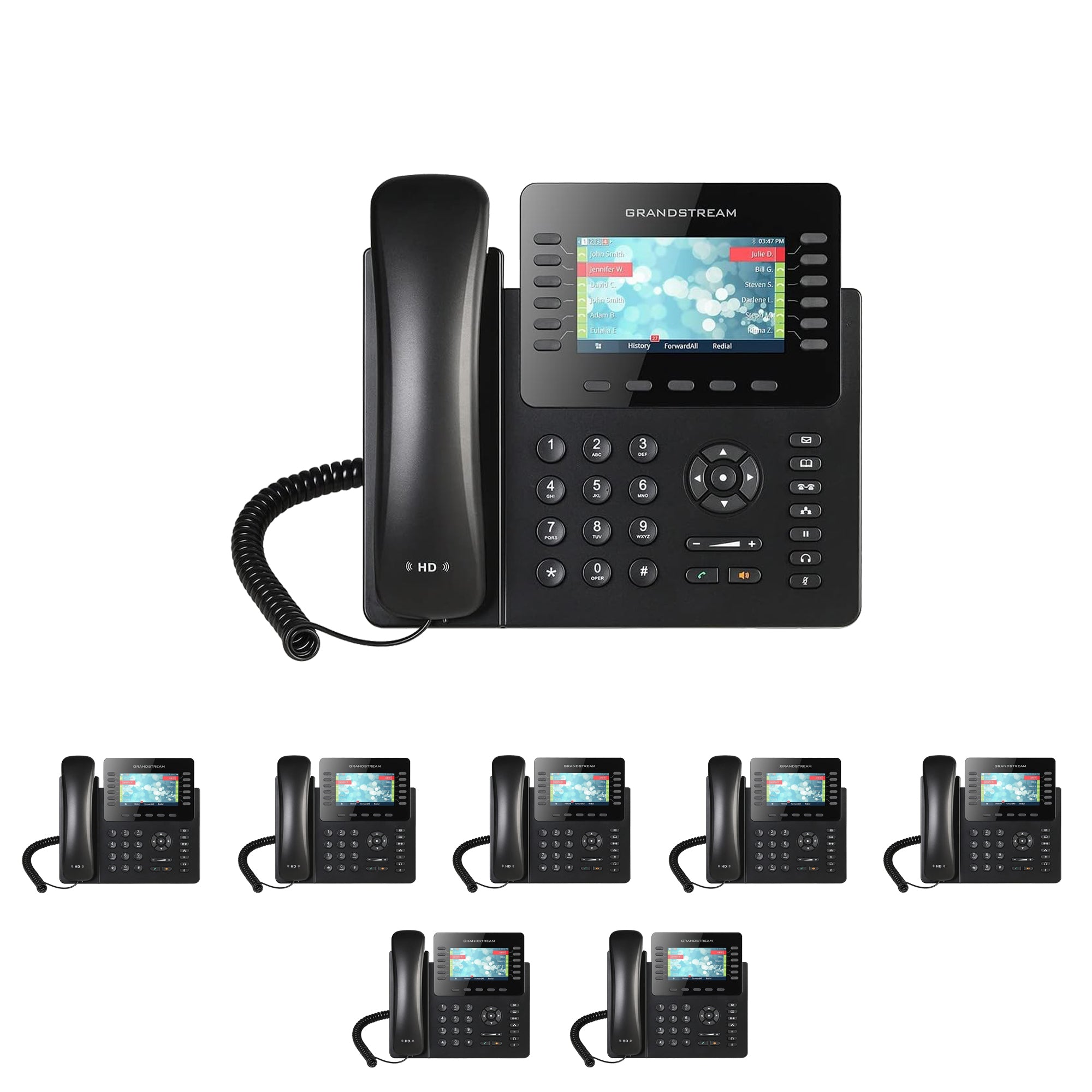 Business Phone System 'Mission Machines' G300C: Includes Grandstream GXP2170 Phones + 'Mission Machines' Cloud Server + Free 3-Months of 'Mission Machines' Cloud Phone Service