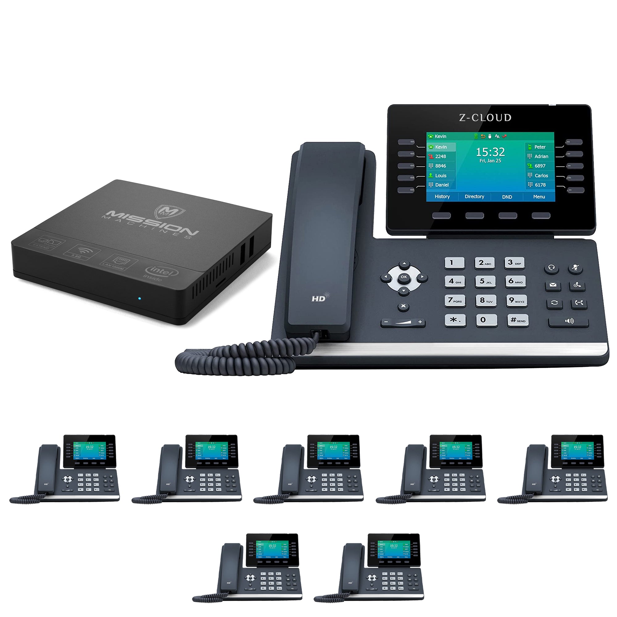 Mission Machines S-100 Business Phone System: Elite Pack