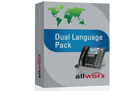 Allworx Dual Language Pack for 6x Phone System