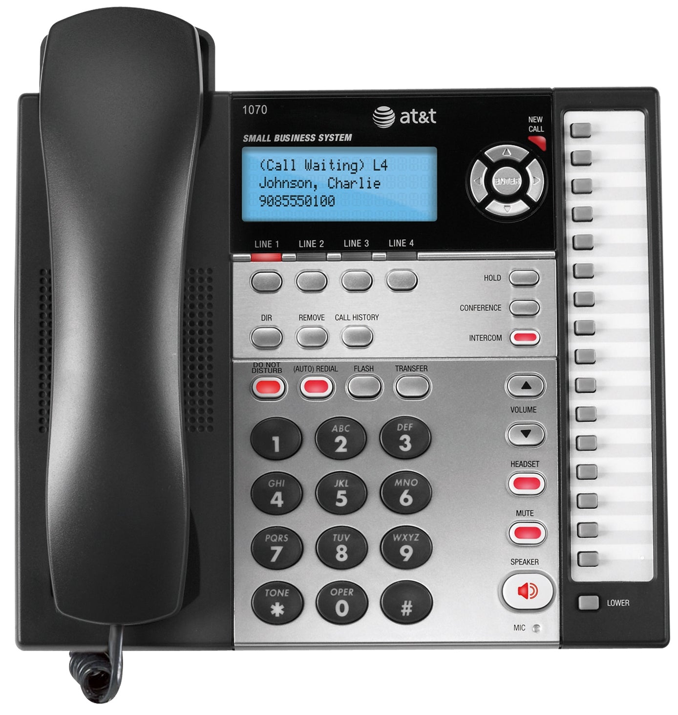 AT&T 4-Line Small Business System with Caller ID/Call Waiting and Speakerphone