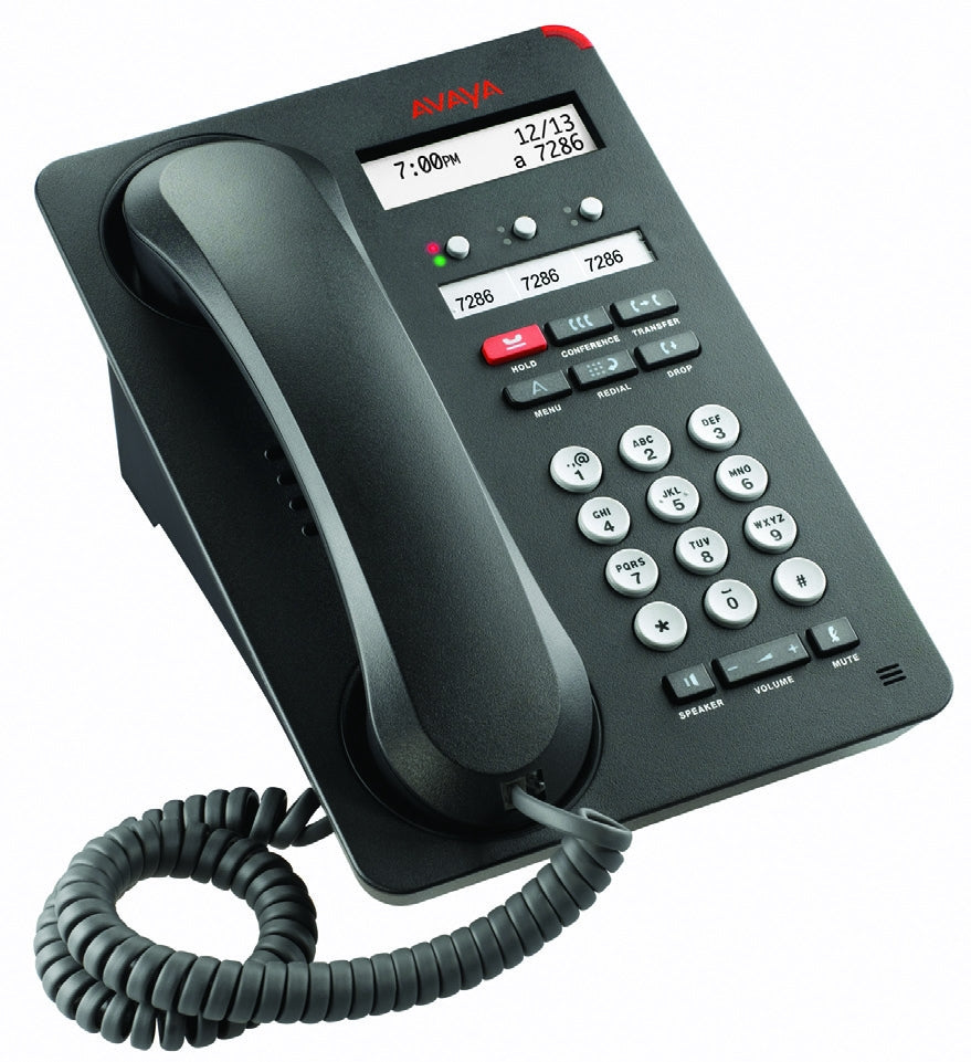 Avaya 3-Button Digital Phone - Black