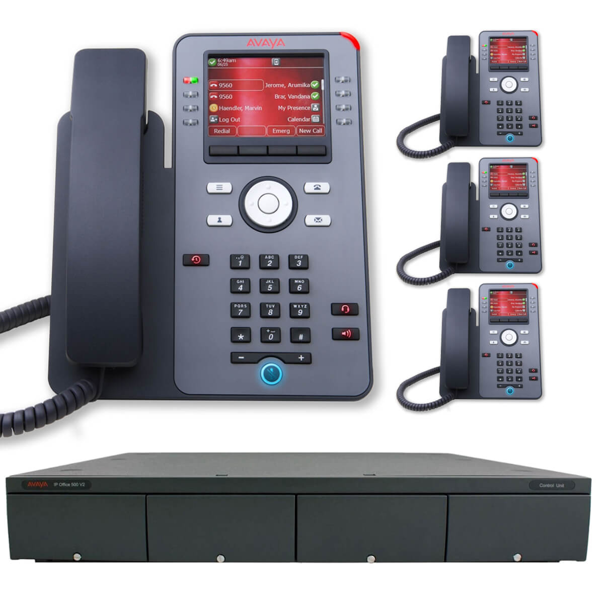 Business Phone System by Avaya: Essential Edition with J179 Color Phones