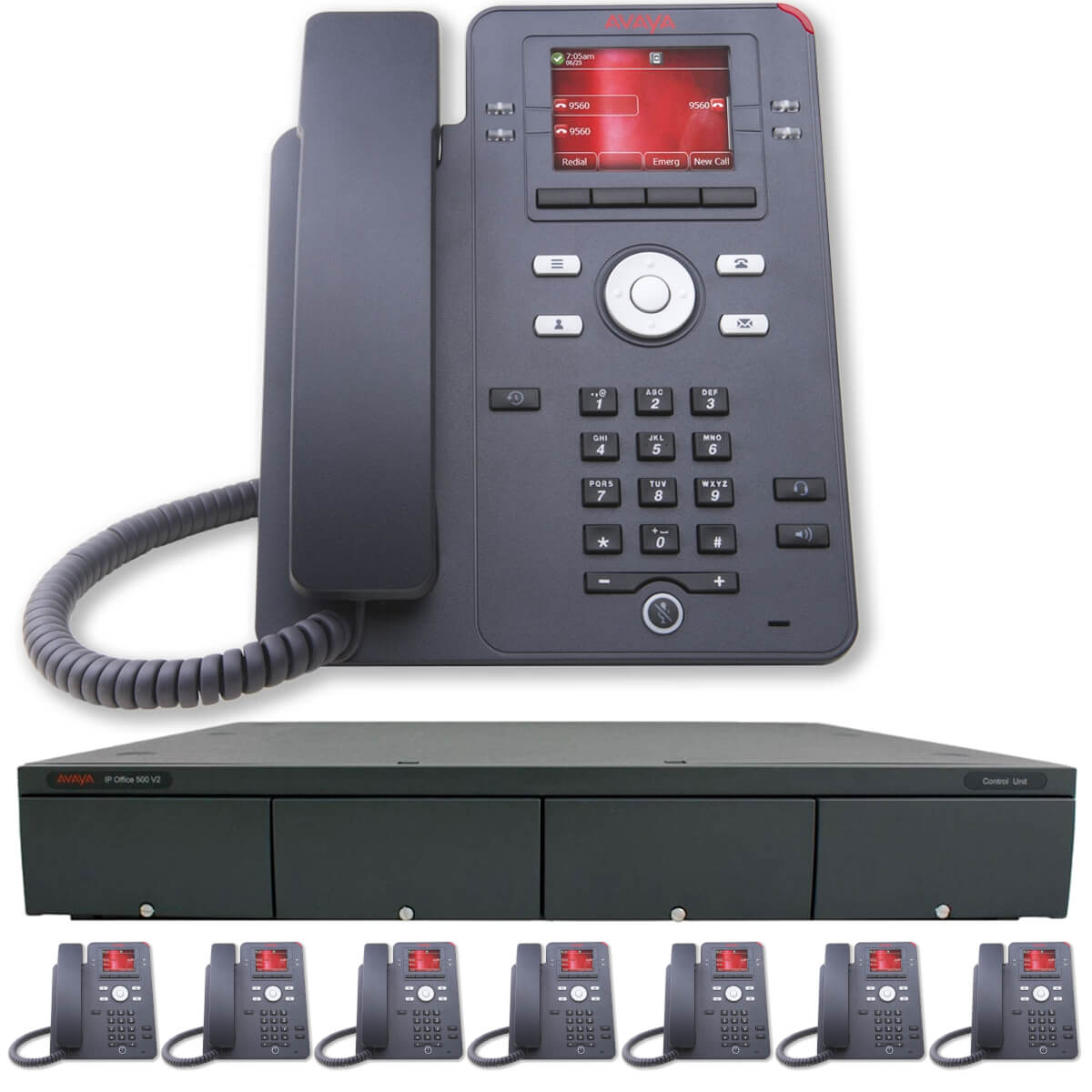 Business Phone System by Avaya: Essential Edition with J139 Color Phones