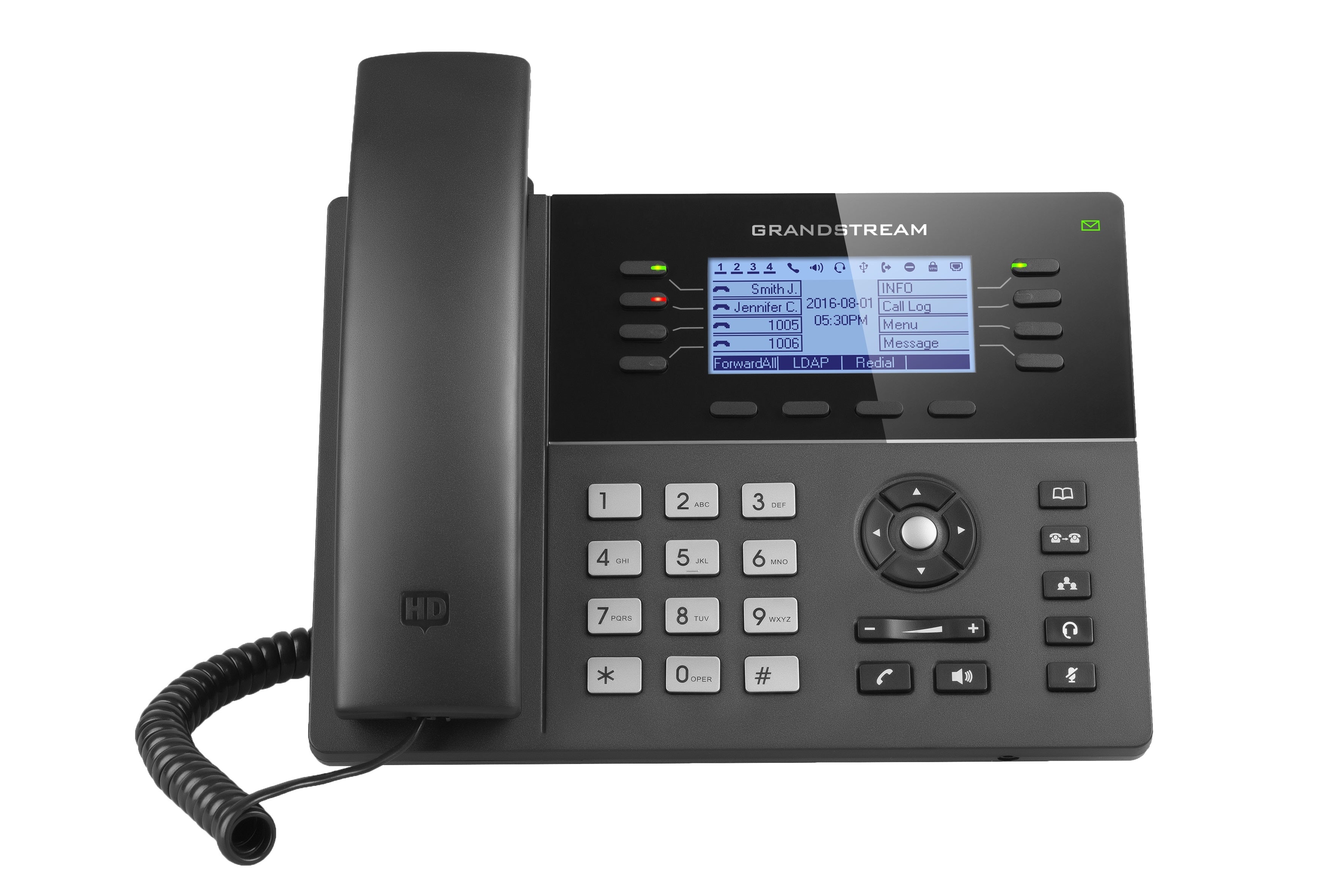 Grandstream GXP1782 Mid-range 8-Line, 4SIP Accounts Phone