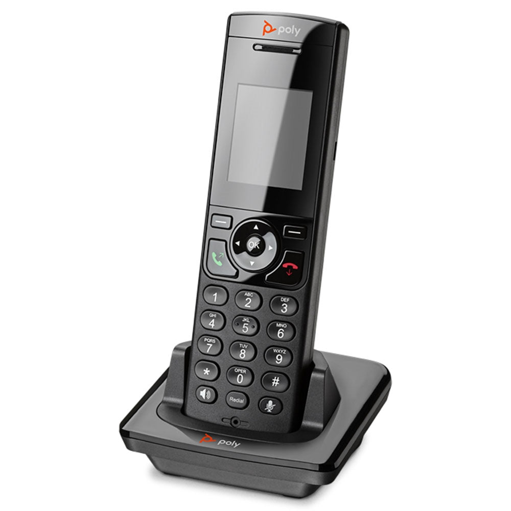 Polycom 2200-49235-001 VVX D230 DECT IP Phone Extra Handset