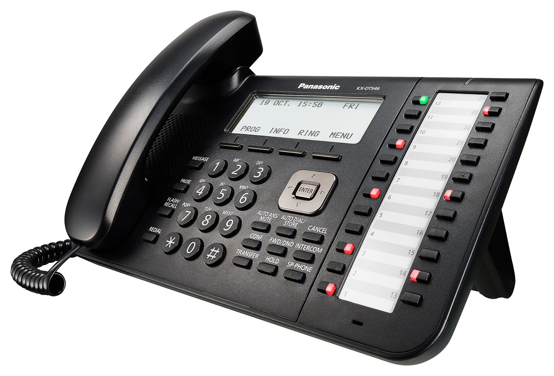Panasonic 24 Button 6-Line Backlit LCD Display Digital Telephone