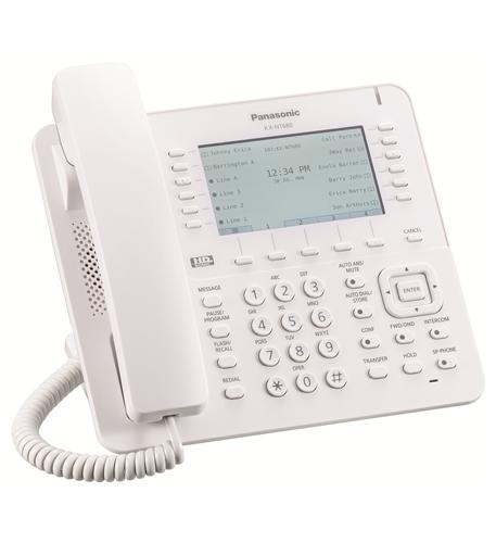Panasonic KX-NT680 White IP Display Speakerphone 4.3 inch Color LCD