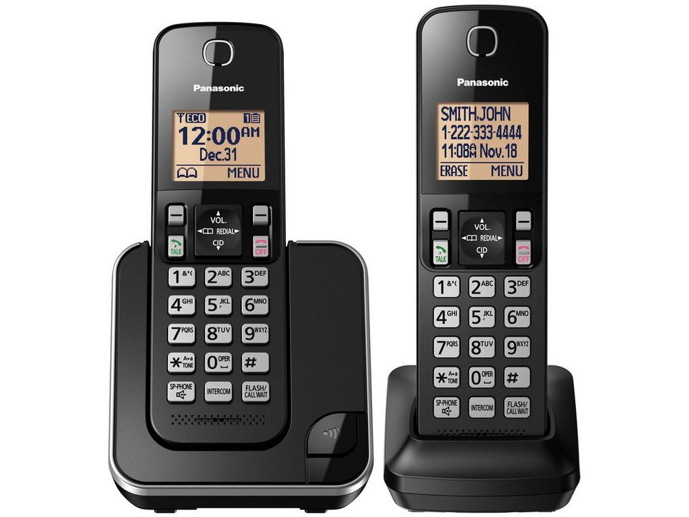 Panasonic Expandable Cordless Phone with 2 Handsets