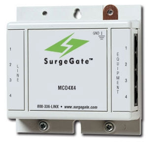 Surgegate Line Protector: 4-Lines with RJ11 Termination