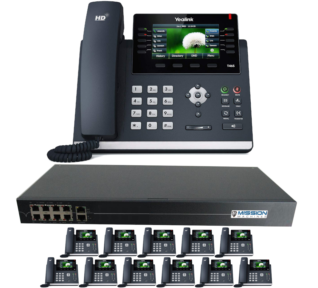 Business Phone System by Mission Machines: Enhanced Package