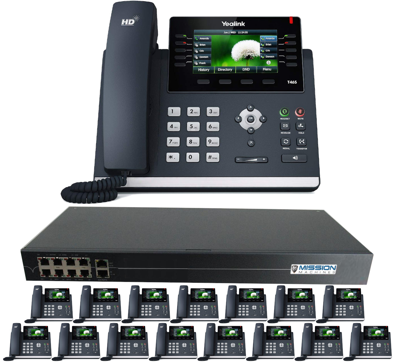 Business Phone System by Mission Machines: Enhanced Package