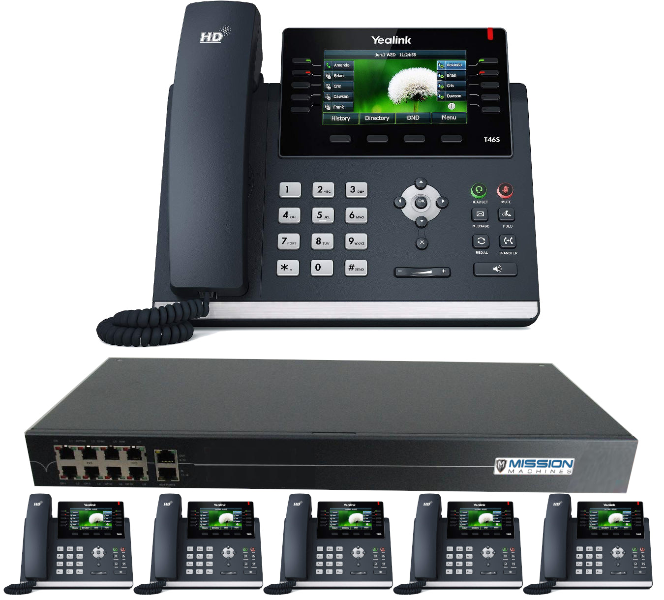 Business Phone System by Mission Machines: Enhanced Package