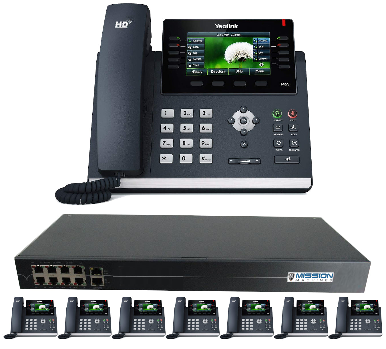 Business Phone System by Mission Machines: Enhanced Package