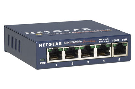 Netgear ProSafe 5-Port 10/100 Desktop Switch