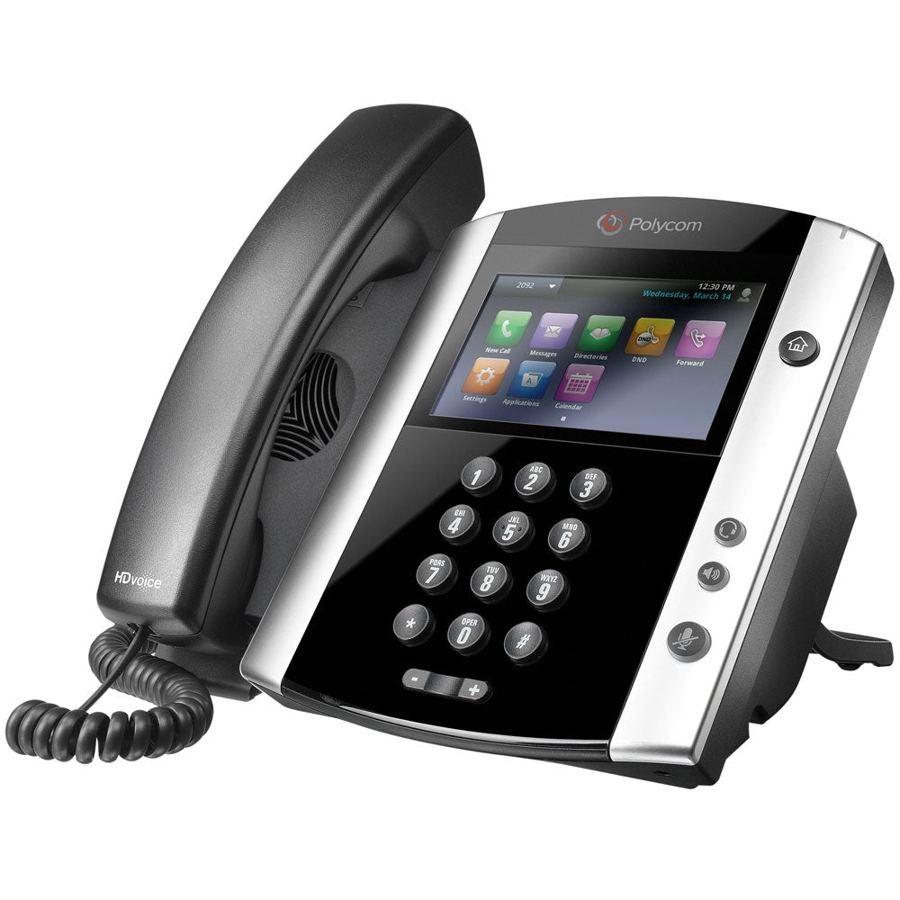 Polycom VVX 601 12-Line IP Phone withTouchscreen Refurbished