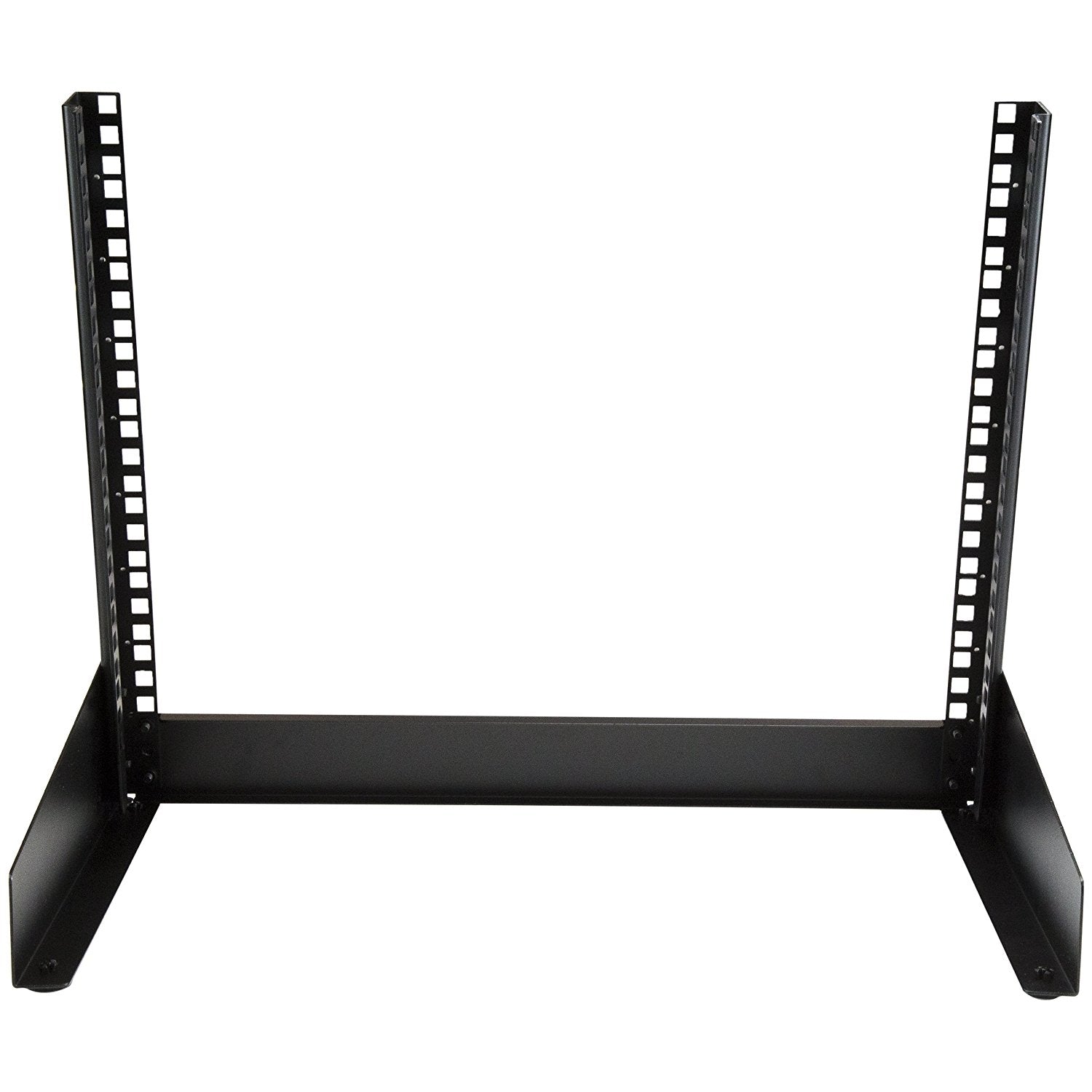 8U Desktop Rack 19" Open Frame Rail Components