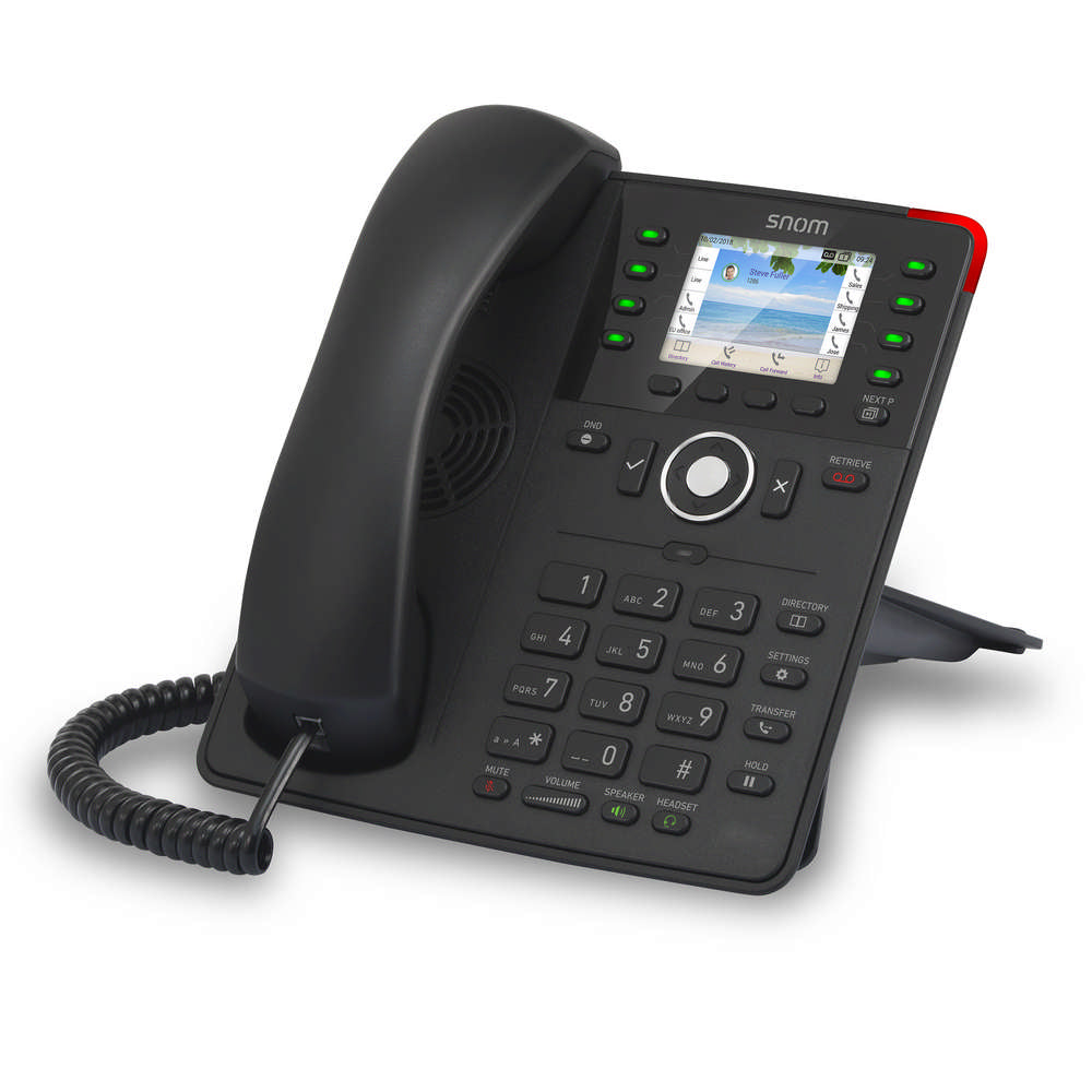 Snom D735 SIP Phone 2.8" Color LCD