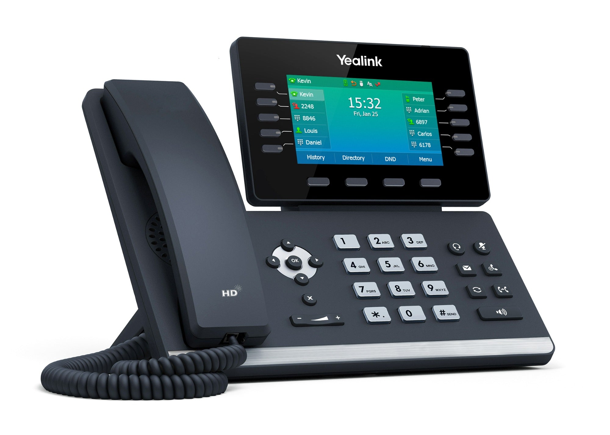 Business Phone System 'Mission Machines' Y300C: Includes Yealink T54W Phones + 'Mission Machines' Cloud Server + Free 3-Months of 'Mission Machines' Cloud Phone Service
