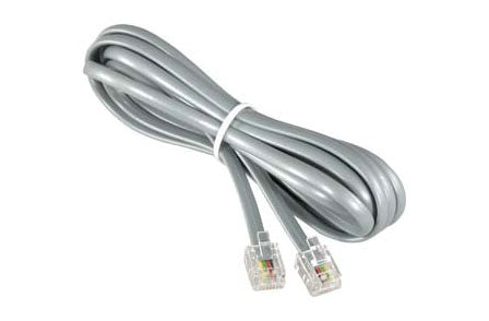 Telephone Line Cord: 7 Foot