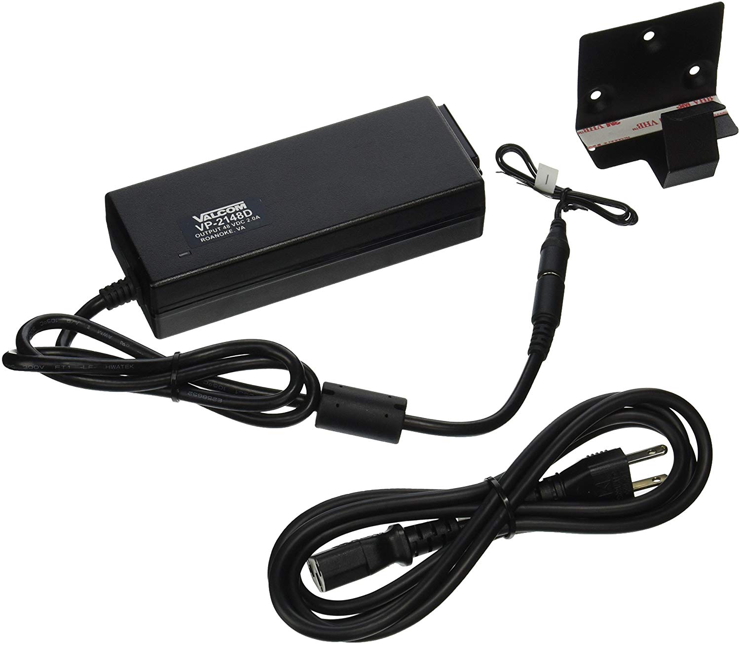 Valcom External Power 48 Volt Power Supply, Digital, for use with V-1038C