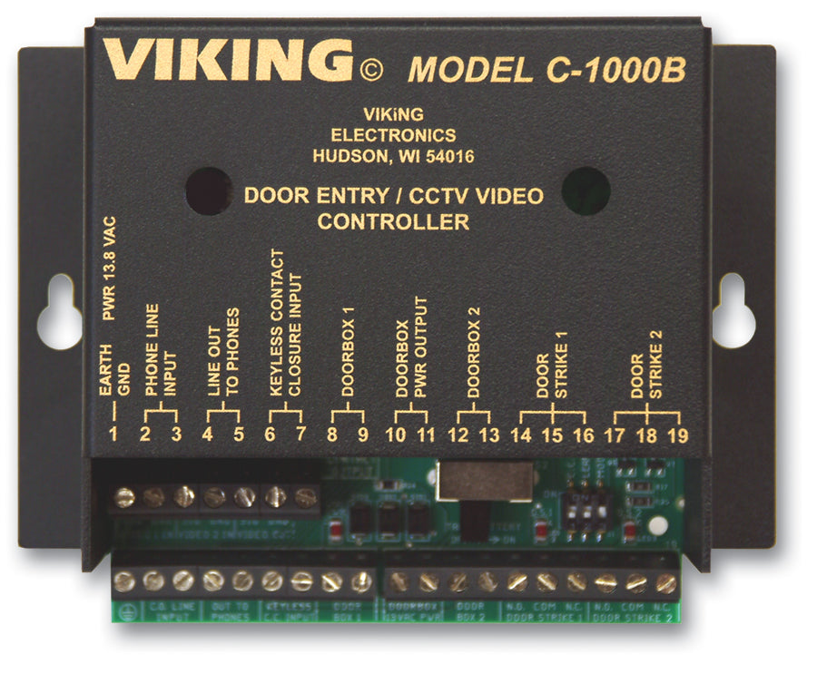 Viking C-1000B Advanced Door/Gate Phone Controller