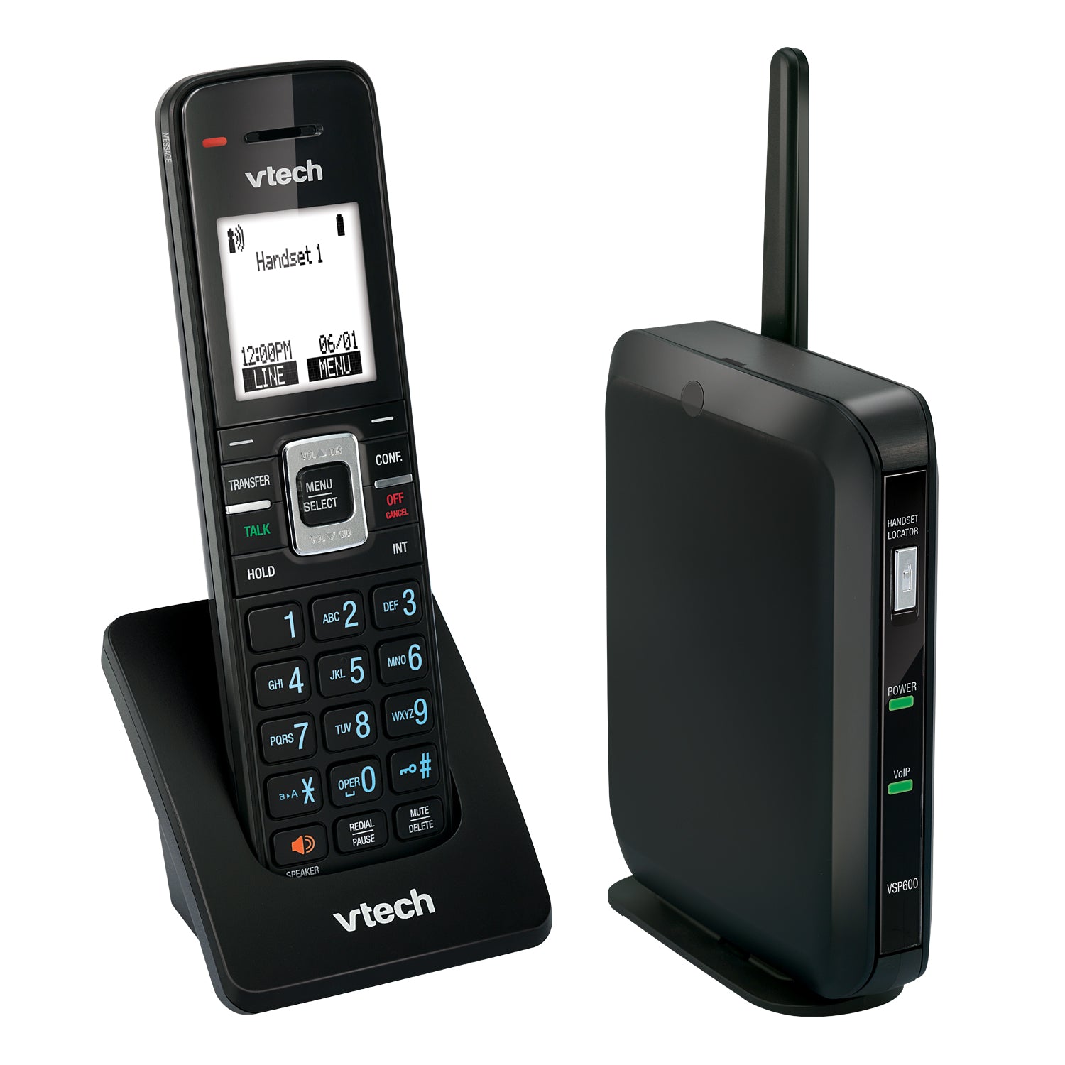 Vtech ErisTerminal: IP Cordless Handset with Base Station