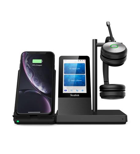 Yealink WH66 Dual Speaker DECT Wireless Office Headset System