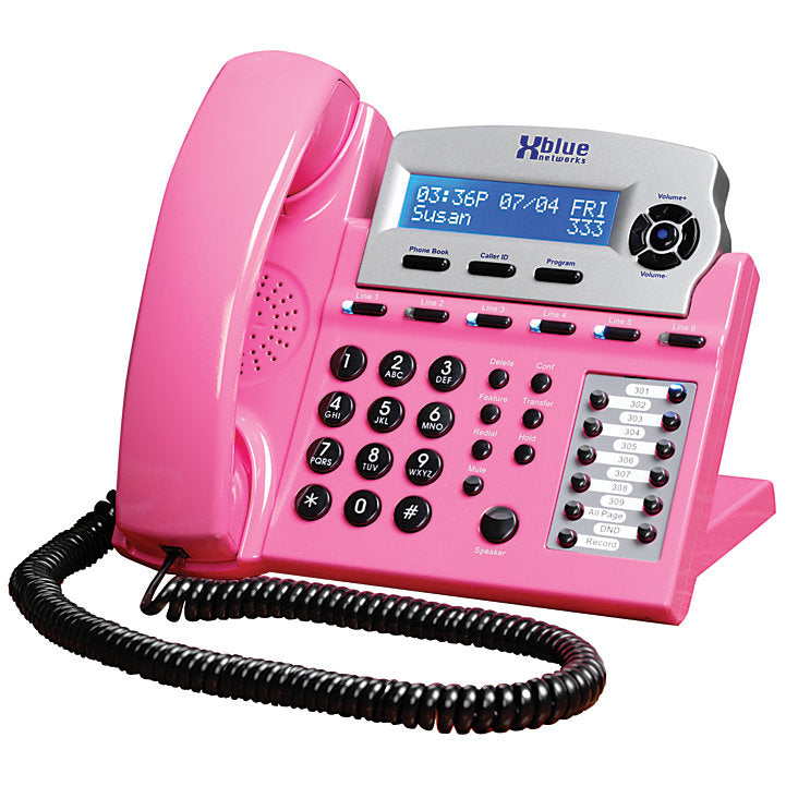 Xblue X16 Digital Business Phone - Pink