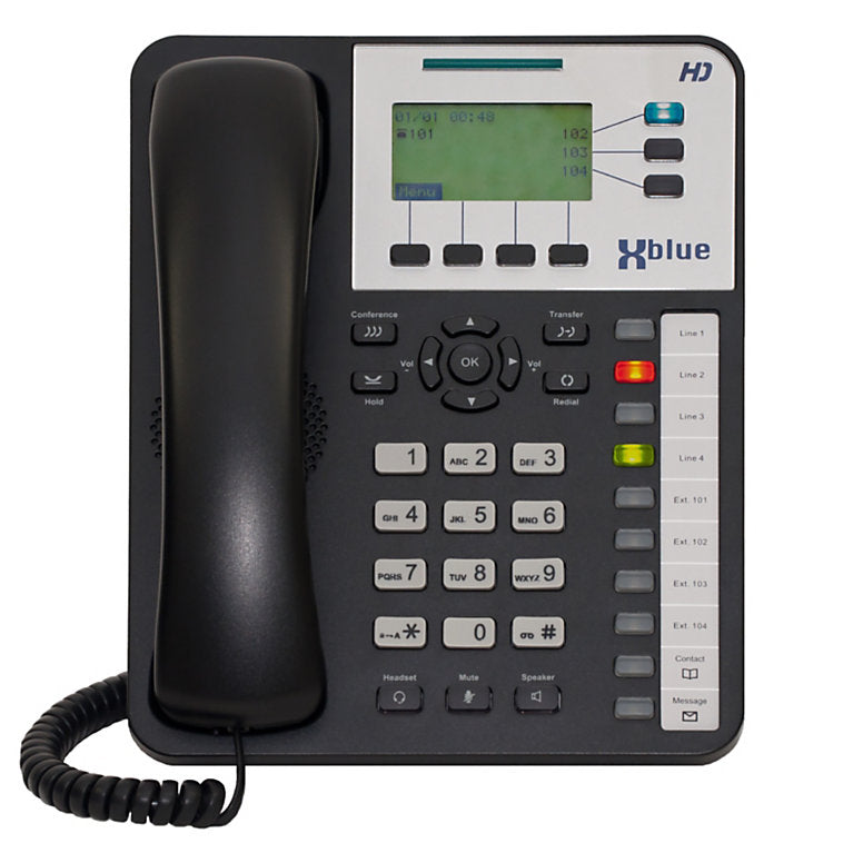 Xblue X25 Phone System with 6 IP Phones