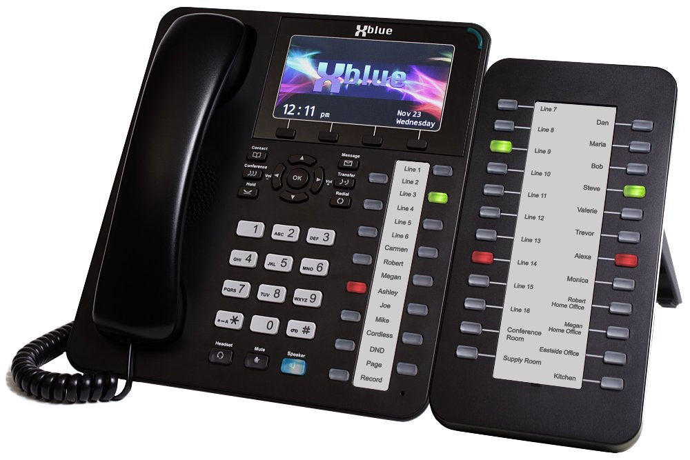 Xblue 24-Button Expansion Console for the X3030 IP Telephone