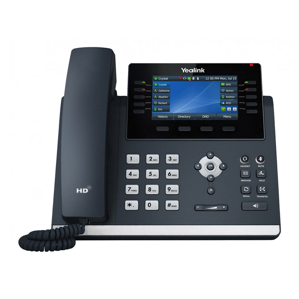 Business Phone System 'Mission Machines' Y200C: Includes Yealink T46U Phones + 'Mission Machines' Cloud Server + Free 3-Months of 'Mission Machines' Cloud Phone Service