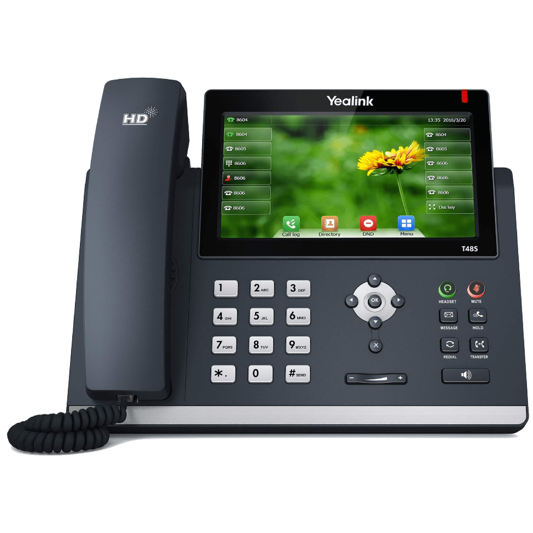 Mission Machines TD-1000 VoIP Phone System with 5 Yealink IP Phones