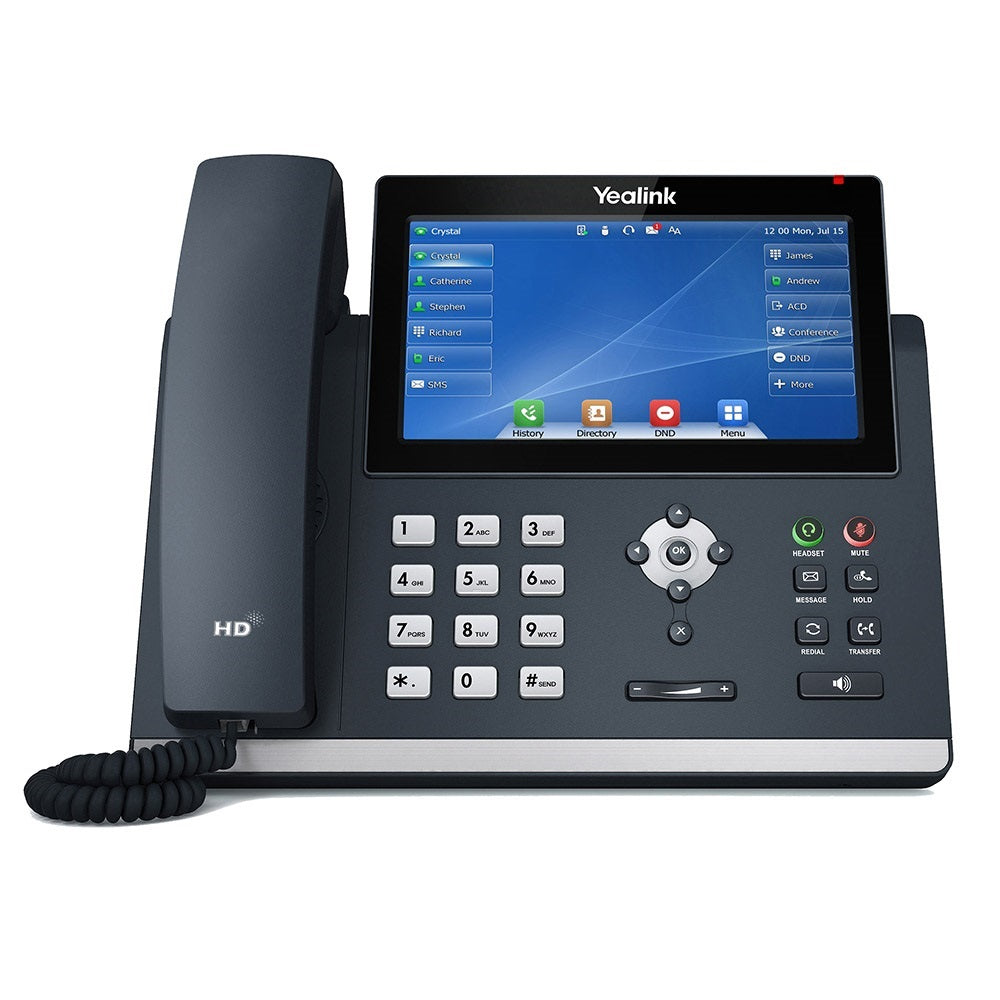 Business Phone System 'Mission Machines' Y400C: Includes Yealink T48U Phones + 'Mission Machines' Cloud Server + Free 3-Months of 'Mission Machines' Cloud Phone Service