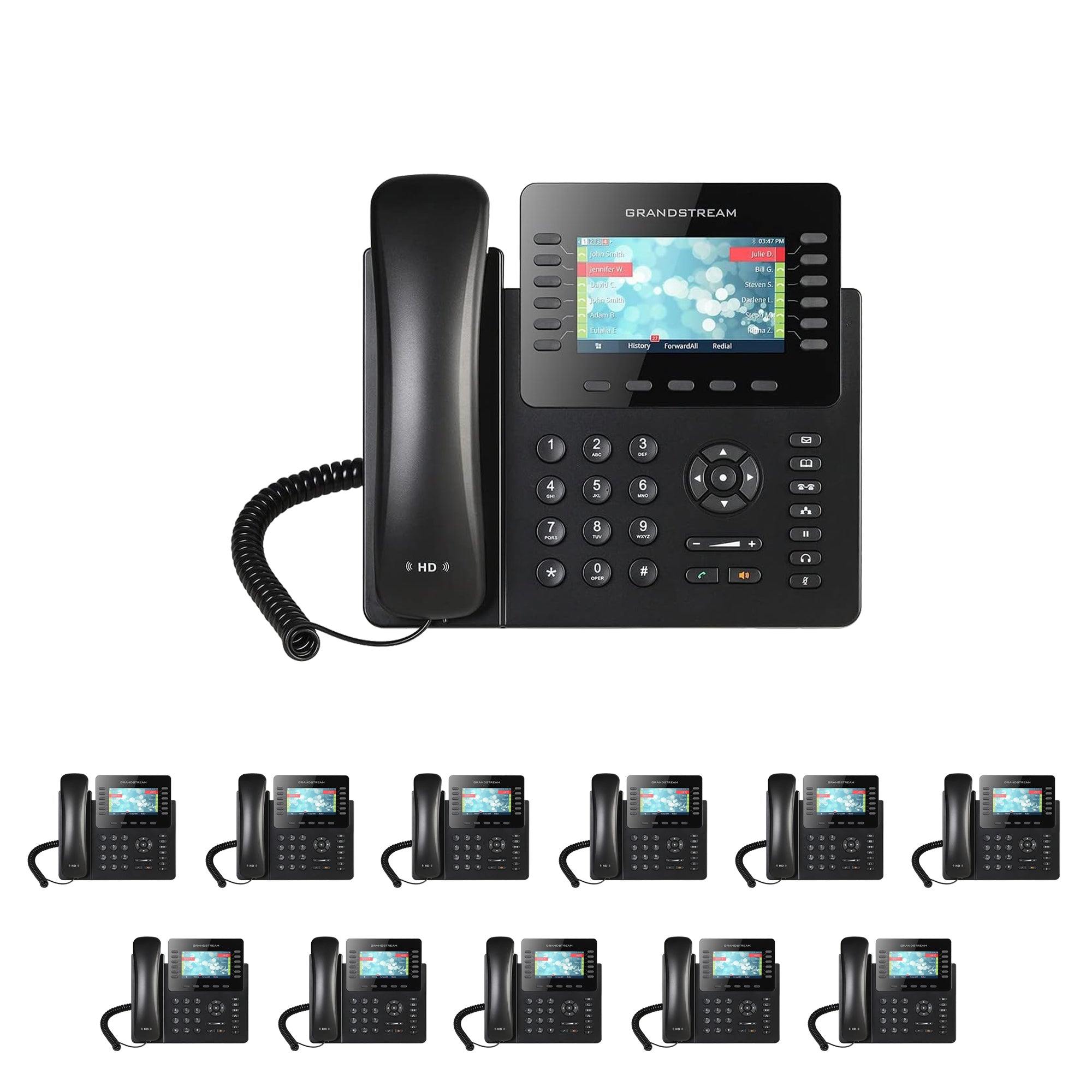 Business Phone System 'Mission Machines' G300C: Includes Grandstream GXP2170 Phones + 'Mission Machines' Cloud Server + Free 3-Months of 'Mission Machines' Cloud Phone Service
