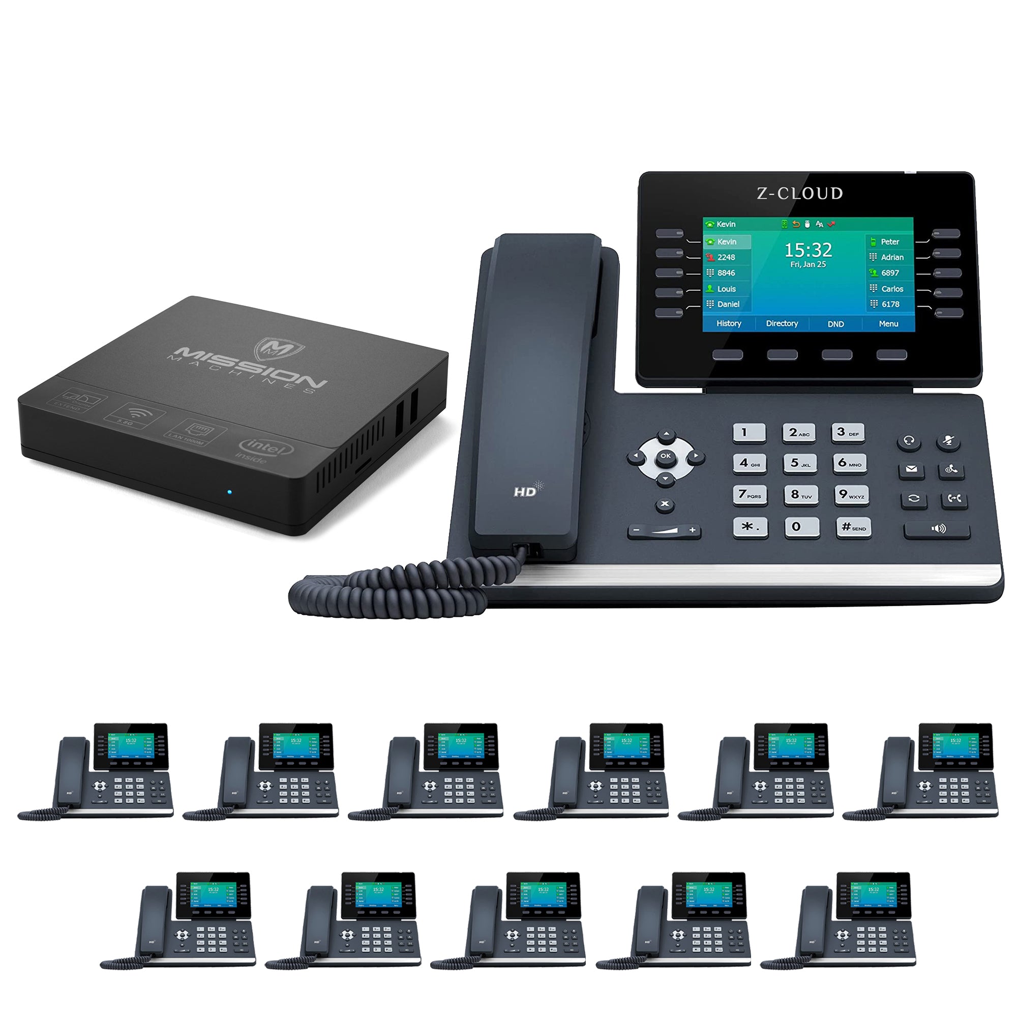 Mission Machines S-100 Business Phone System: Elite Pack