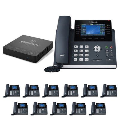 Mission Machines S-100 Business Phone System: Professional Pack