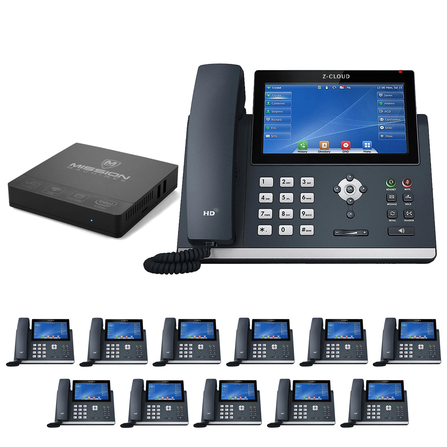 Mission Machines S-100 Business Phone System: Executive Pack