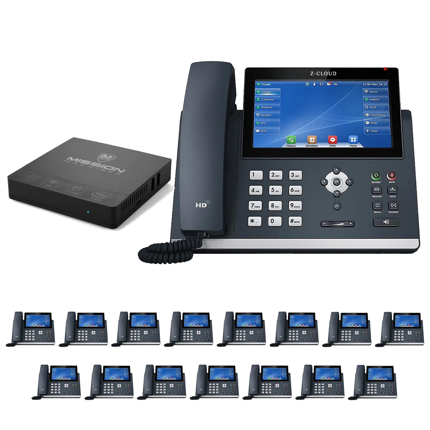Mission Machines S-100 Business Phone System: Executive Pack