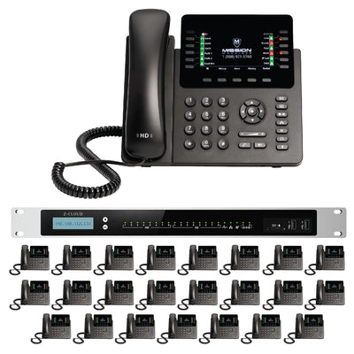 Business Phone System: MM S-208. Supports 8 Traditional Lines, 80 VoIP Lines & 300 Extensions