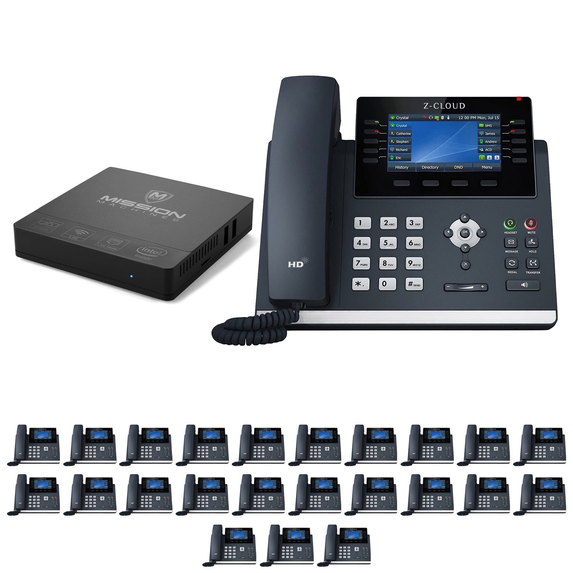 Mission Machines S-100 Business Phone System: Professional Pack