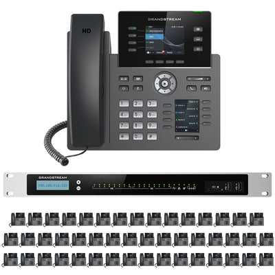 Business Phone System by Grandstream: 8 Line Enhanced Package