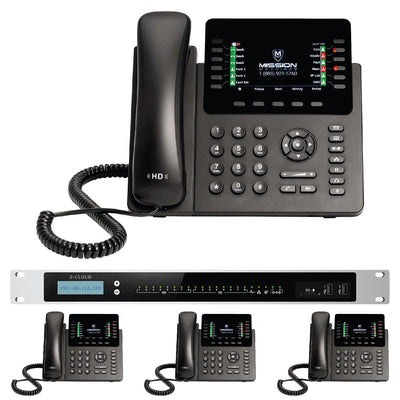 Business Phone System: MM S-208. Supports 8 Traditional Lines, 80 VoIP Lines & 300 Extensions