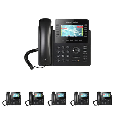 Business Phone System 'Mission Machines' G300C: Includes Grandstream GXP2170 Phones + 'Mission Machines' Cloud Server + Free 3-Months of 'Mission Machines' Cloud Phone Service