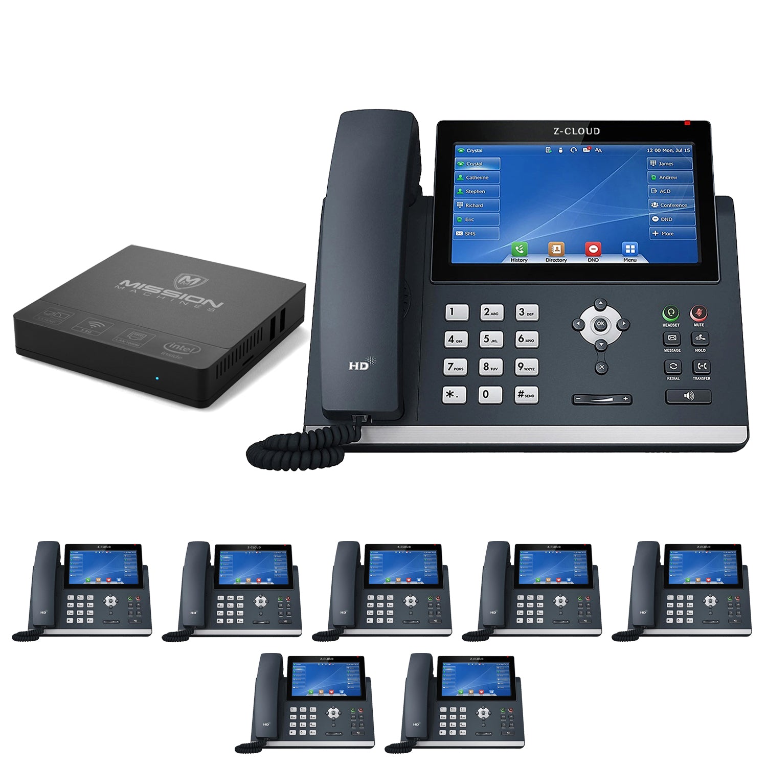 Mission Machines S-100 Business Phone System: Executive Pack