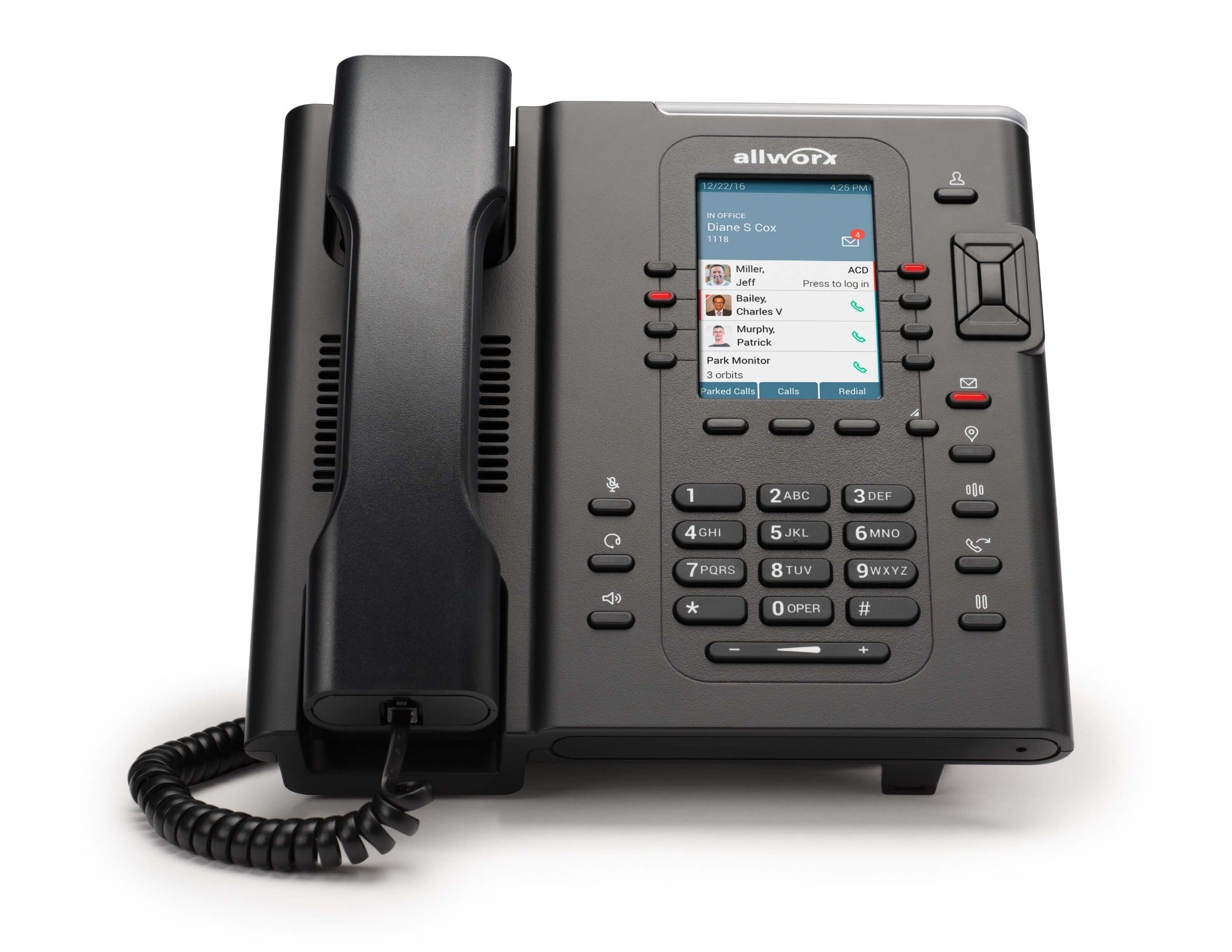 Allworx Business Phone System Connect 324 with 4 Color Display Verge IP Phones