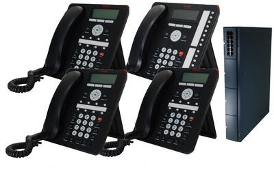 Business Phone System by AVAYA: Basic DIGITAL Edition (4 Phone Bundle)