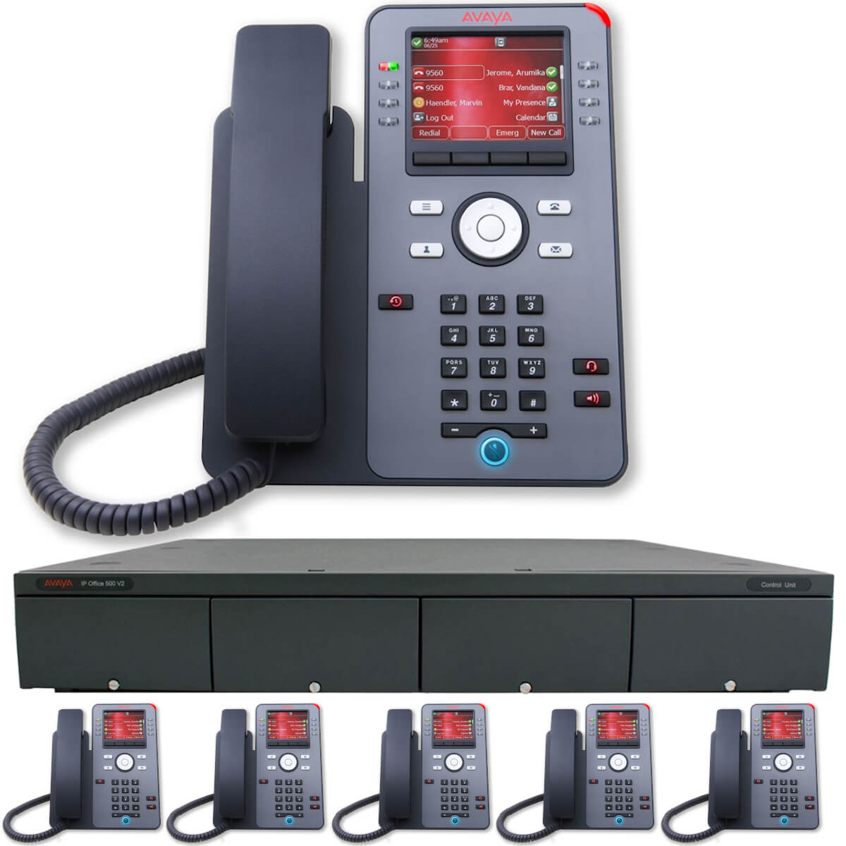 Business Phone System by Avaya: Essential Edition with J179 Color Phones